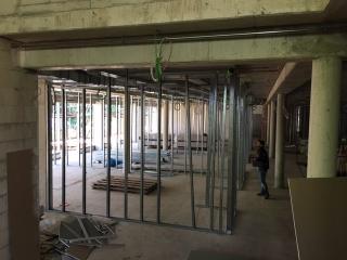 Baukran ist abgebaut