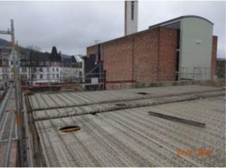 Abdichtungsarbeiten weitgehend abgeschlossen