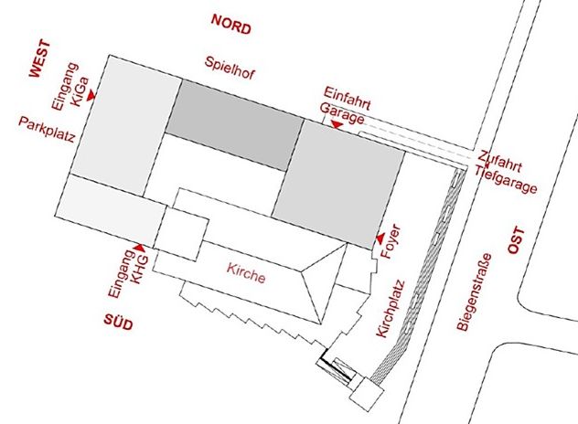 Grundriss schematisch