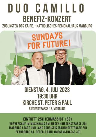 Das &quot;Duo Camillo&quot; kommt nach Marburg