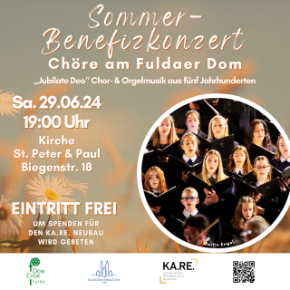 ANKÜNDIGUNG: Chöre am Fuldaer Dom kommen nach Marburg